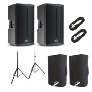 FBT X Lite 115A Coppia Diffusori + 2stativi + 2Cavi audio+ 2Cover