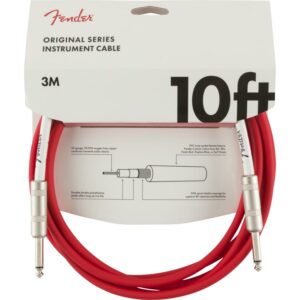 Cavo Jack-Jack Fender serie  Original Fiesta Red (3 Metri)