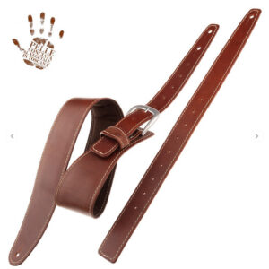 Magrabò One Buckle OS Padded Core – Marrone – 7,5 cm fibbia Classic Argento