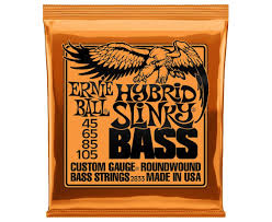 ERNIE BALL 2833 Hybrid Slinky ELECTRIC BASS STRINGS SET 45-105