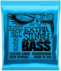 ERNIE BALL 2835 Extra Slinky ELECTRIC BASS STRINGS SET 40-95