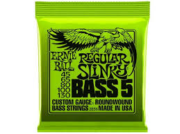 ERNIE BALL 2836 Regular Slinky BASS 5 SET 45-130