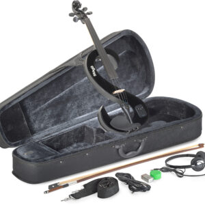 STAGG EVN 4/4 BK VIOLINO ELETTRICO SILENT BLACK