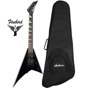 Jackson JS1X Minion Rhoads Series AH Satin Black with BAG – BUNDLE