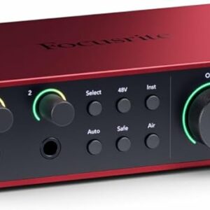 Focusrite Scarlett 2I2 4Th Generation – Audio Interface
