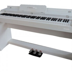TECHNOPIANO TP300C WH PIANOFORTE DIGITALE 88 TASTI PESATI CON MOBILE BIANCO TP-300-C-WH
