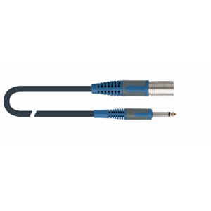 QUIKLOK RKSM/310-3 BK CAVO JACK MONO 6,3 / XLR MASCHIO 3 MT