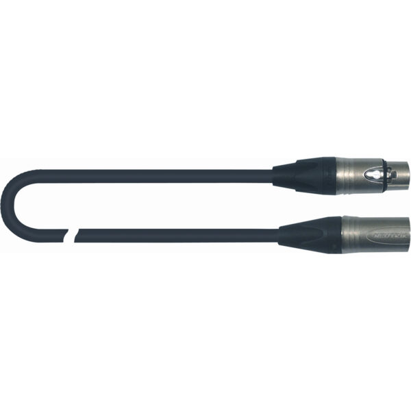 QUIKLOK CM/1753PN BK CAVO  Cannon XRL /Cannon XRL Serie Professional PN da 3 m di lunghezza CM-175-3