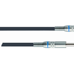 QUIKLOK S2116BK CAVO ASSEMBLATO JACK 90/ JACK SERIE PROFESSIONAL SILVER S-211-6-BK