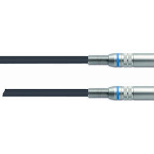 QUIKLOK S/210-3 BK CAVO ASSEMBLATO JACK /JACK 3 METRI SERIE PROFESSIONAL SILVER S-210-3-BK