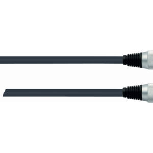 QUIKLOK CM/180- 9 BK CAVO PER MICROFONO XLR/XLR CANNON CANNON 9 MT