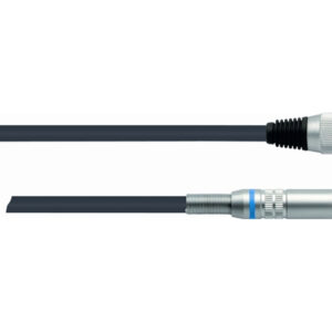 QUIKLOK CM1881BK Cavo assemblato XRL femmina /Jack 6.3 bilanciato 1 METRO CM-188-1-BK