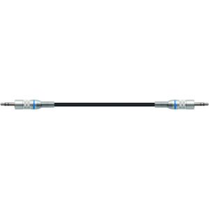 QUIKLOK S218-6 bk cavo adattatore jack stereo 3,5 / jack stereo 3,5 made in italy 6 mt