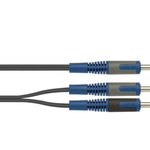 QUIKLOK  RKSA1101 Cavo adattatore jack stereo – 2 jack mono. Lunghezza: 1 metro RKSA/110-1