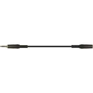 QUIKLOK 30.02212 STR/615k 3bk cavo adattatore jack stereo 3,5 / jack femmina 3,5 3 mt