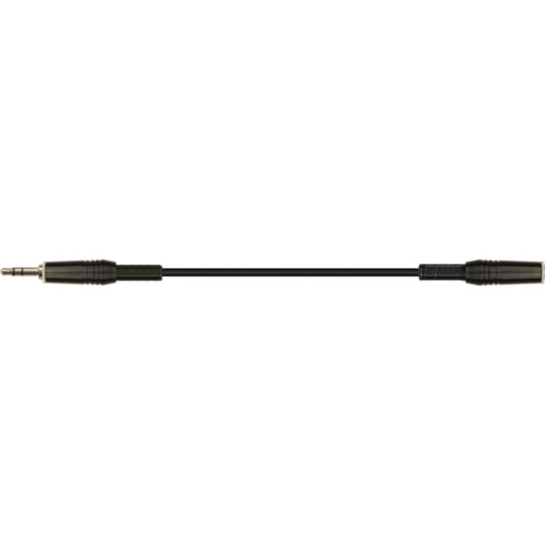QUIKLOK 30.02212 STR/615k 3bk cavo adattatore jack stereo 3,5 / jack femmina 3,5 3 mt
