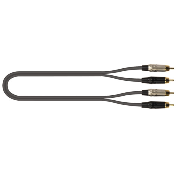 QUIKLOK JUST/4RCA-1 CAVO 2RCA/2RCA  LUNGHEZZA 1 MT
