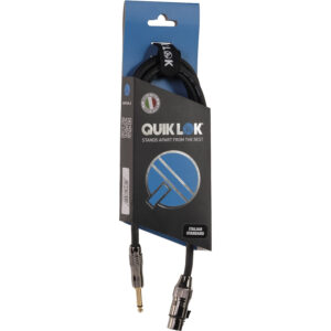 QUIKLOK ITST/FJM-5 CAVO XLR FEMMINA/ JACK 6,3 MONO LUNGHEZZA 5 MT