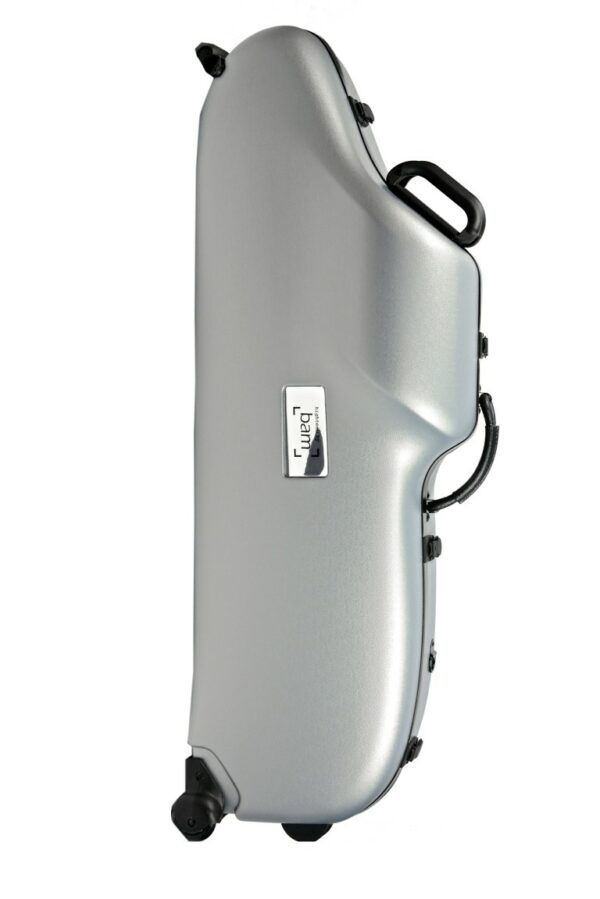 BAM 3101XL CUSTODIA ASTUCCIO SAX SASSOFONO BARITONO HIGHTECH SAX CASE METALLIC SILVER 3101-XL