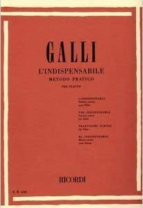 GALLI L’INDISPENSABILE METODO PRATICO PER IL FLAUTO E.R.2502