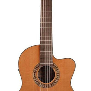 SALVADOR CORTEZ CC-10CE CHITARRA CLASSICA AMPLIFICATA / ELETTRIFICATA SPALLA MANCANTE CC-10-CE