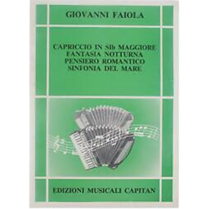 GIOVANNI FAIOLA LIBRO METODO PER FISARMONICA  EDIZIONI MUSICALI CAPITAN
