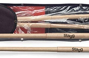 STAGG SMTIM F38 BATTENTI PER MELLETS TIMPANI TESTA ROTONDA IN FELTRO DA 38 MM
