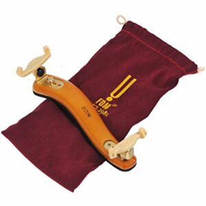 FOM ME032 SPALLIERA PROFESSIONALE PER VIOLINO TIPO KUN MISURA 3/4 – 4/4 IN LEGNO CON SUPPORTO METALL