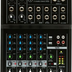 MACKIE MIX8 MIXER COMPATTO 8 CANALI