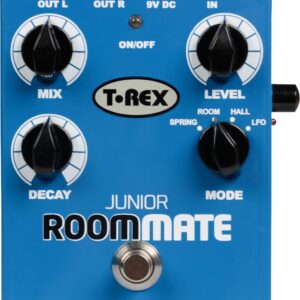 T-REX ROOM MATE JUNIOR TR10023 PEDALE EFFETTO REVERBERO PER CHITARRA TR-10023