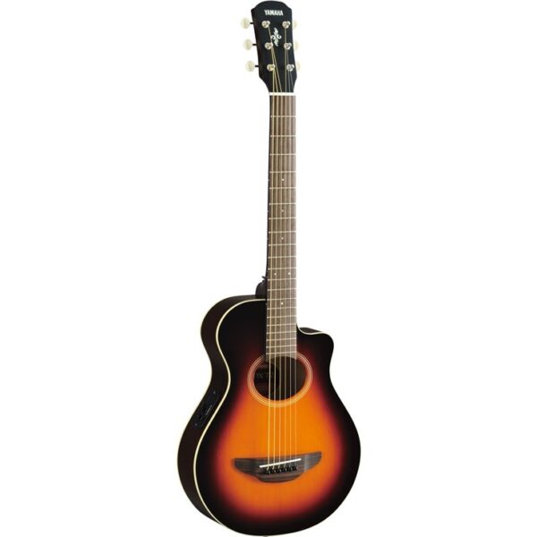 YAMAHA APXT2 MINI OLD VIOLIN SUNBURST CHITARRA ACUSTICA ELETTRIFICATA 3/4 DA VIAGGIO SPALLA MANCANTE