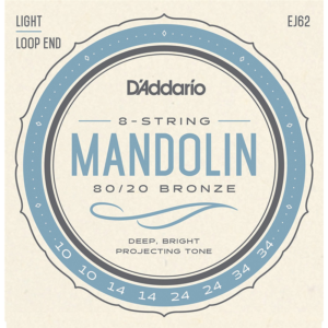 D’ADDARIO EJ62 MUTA CORDE  PER MANDOLINO EJ-62