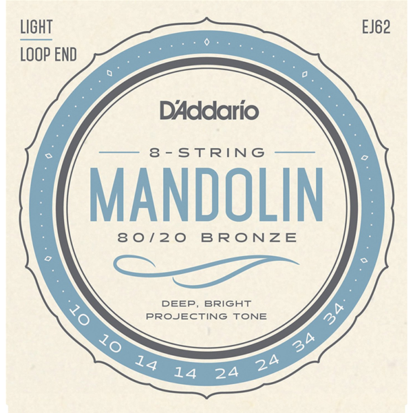 D'ADDARIO EJ62 MUTA CORDE  PER MANDOLINO EJ-62