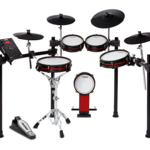 ALESIS CRIMSON II KIT SPECIAL EDITION BATTERIA ELETTRONICA 9 PEZZI CON PELLI MESH