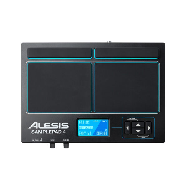 ALESIS SAMPLEPAD 4  BATTERIA PERCUSSIONE A 4 PAD CON INGRESSI TRIGGER