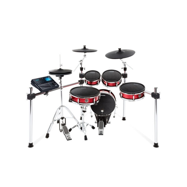 ALESIS STRIKE KIT BATTERIA ELETTRONICA 8 PAD CON PELLI MESH E MODULO SONORO STRIKE KIT