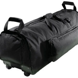 KACES PRO DRUM 940210 AKPHD-38W HARDWARE BAG 97CM CUSTODIA CON RUOTE TROLLEY PER ASTE DA BATTERIA