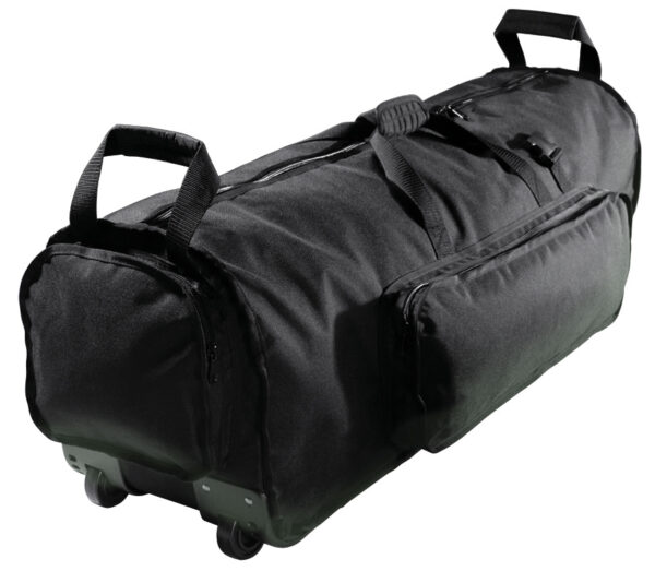 KACES PRO DRUM 940210 AKPHD-38W HARDWARE BAG 97CM CUSTODIA CON RUOTE TROLLEY PER ASTE DA BATTERIA