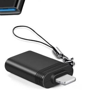 ADATTATORE PER FOTOCAMERA USB, CONNETTORE DI ESTENSIONE OTG PER APPLE IPHONE/IPAD COLLEGAMENTO PIANO