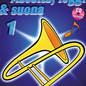 DE HASKE LOOK, LISTEN & LEARN 1 METHOD FOR TROMBONE LIBRO IN INGLESE PER CORNO VOLUME 1 CON CD LIBRO