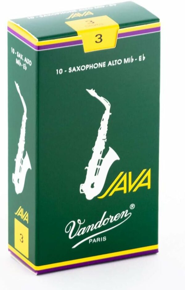 VANDOREN JAVA SR-263 ANCE SAX SASSOFONO ALTO CONTRALTO MISURA 3 SCATOLA DA 10PZ