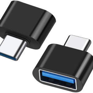 LEIZHAN Adattatore USB C a USB 3.0, Adattatore Tipo-C a USB 3.0 con OTG Connettore Alta velocità Co