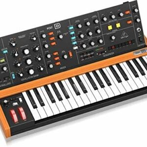 BEHRINGER POLY D SINTETIZZATORE ANALOGICO POLIFONICO 37 TASTI A 4 VOCI
