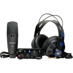 PRESONUS Audiobox Go Pacchetto Completo per Registrazione