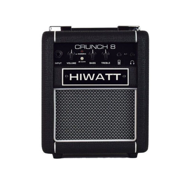 HIWATT CRUNCH 8W BLACK AMPLIFICATORE COMBO PER CHITARRA ELETTRICA 8W NERO