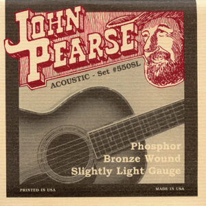 JOHN PEARSE 550SL ACOUSTIC GUITAR STRING SET 11-50 PHOSPHOR BRONZE