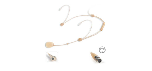 FONESTAR FCM-900-MC3 MICROFON AD ARCHETTO MINI XLR 3 POLI COLOR CARNE