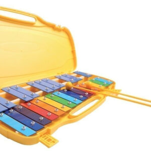 GEWA G5-G7 GLOCKENSPIEL METALLOFONO CROMATICO 25 PIASTRE COLORATE