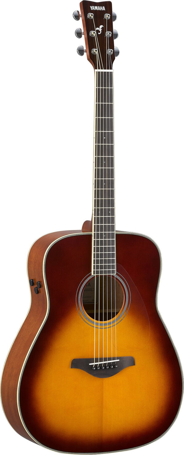 YAMAHA TRANSACOUSTIC FGTA BS CHITARRA ACUSTICA DREADNOUGHT ELETTRIFICATA