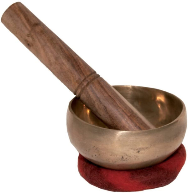 GEWA 826260 CAMPANA TIBETANA 300G CON BATTENTE IN LEGNO